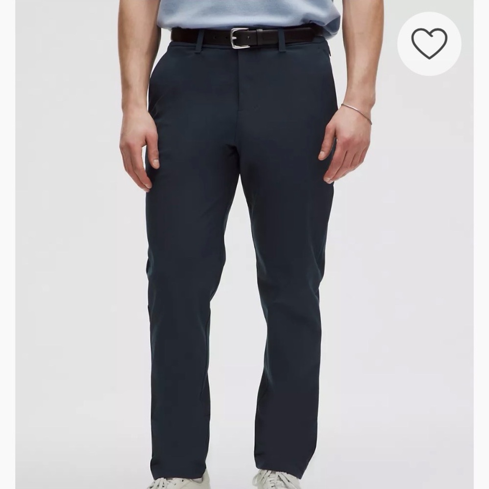 ABC Classic-Fit Trouser Pants Warpstreme Navy Blue Sz 36 Performance Comfort